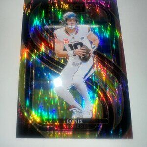 2024 Panini Select Bo Nix Premier Level Red and Blue Shock RC FAST SHIPPING!